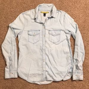 Prince and Fox denim button down